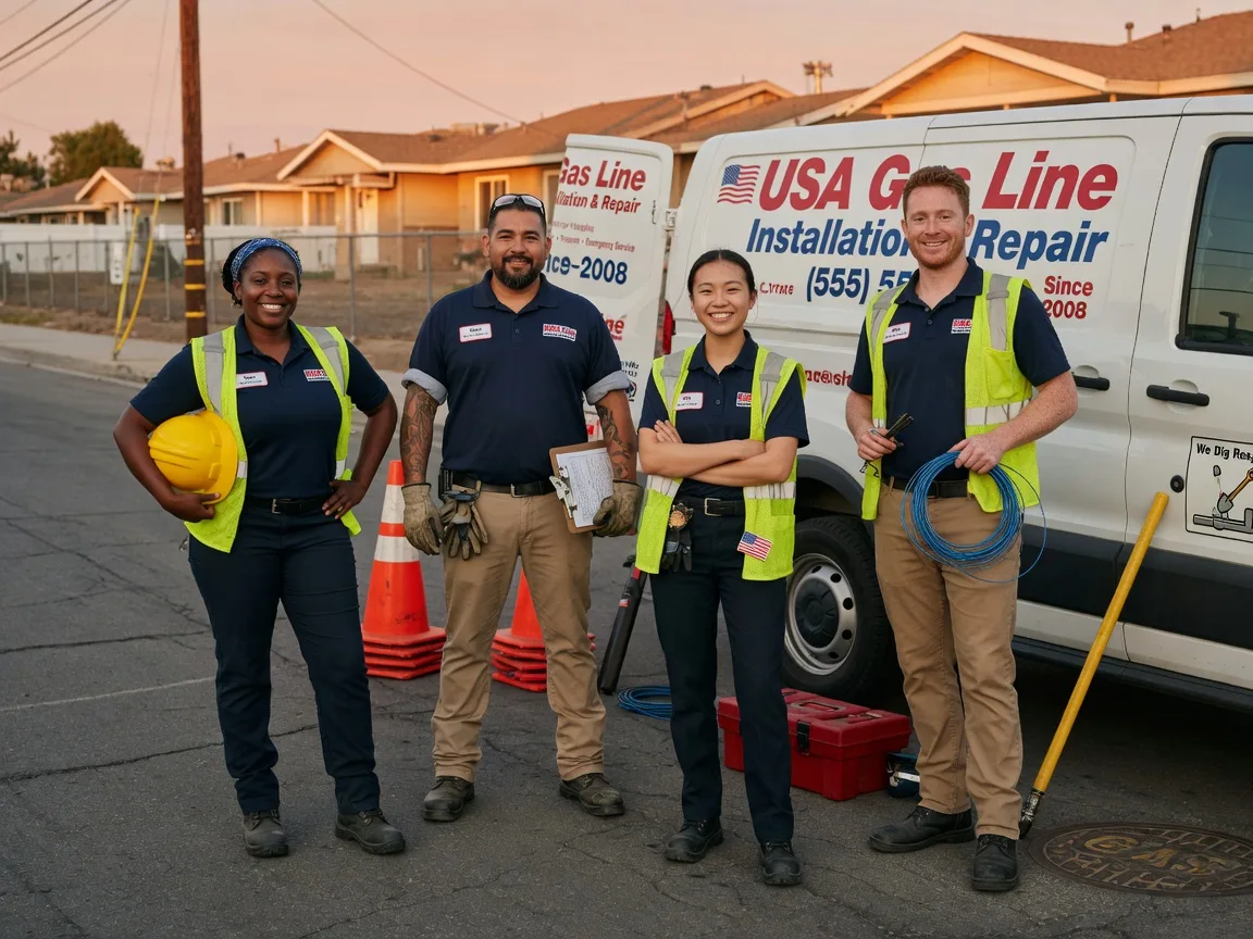 Gas Line Installation company in Evansville, WI