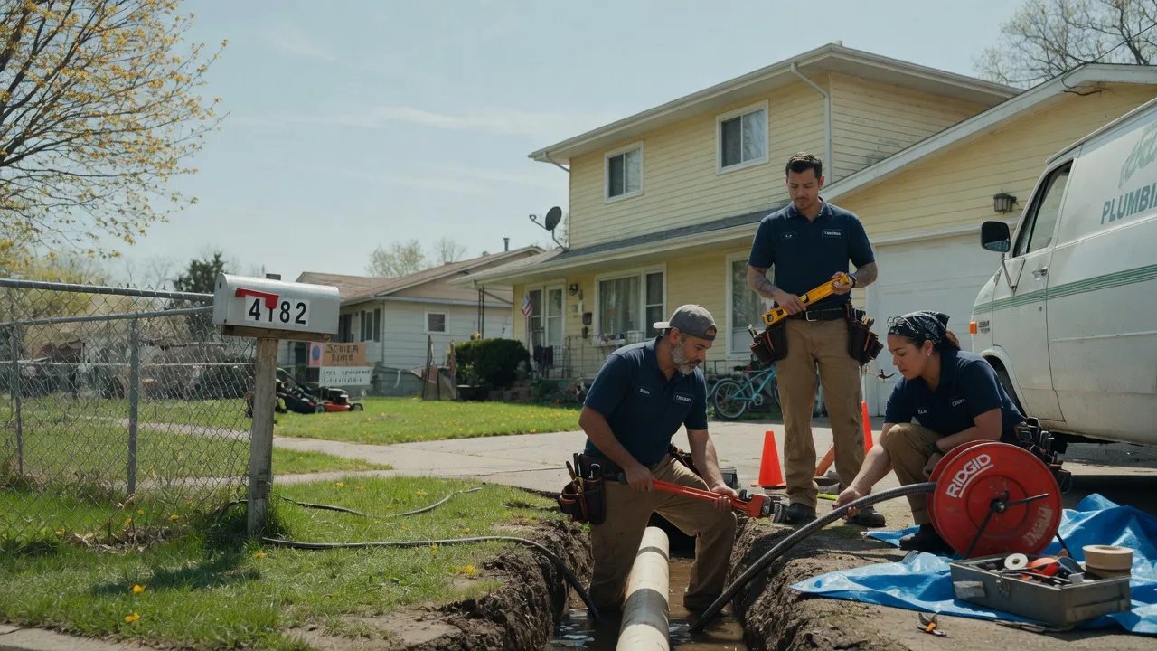 Gas Line Repair in Evansville, WI near me